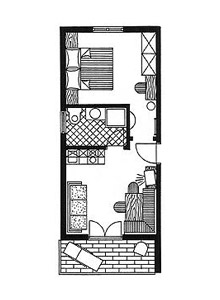 Appartement GARGELLEN Grundriss