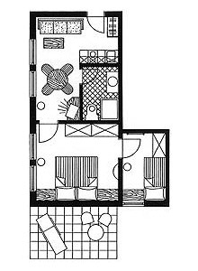 Appartement GARGELLEN Grundriss